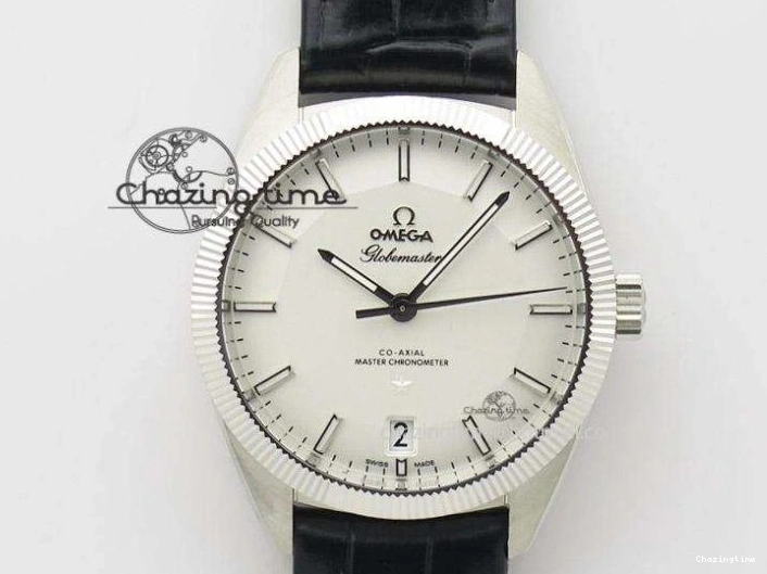 0126 AllSeason Speedmaster ’57 Co-Axial OMF 1:1 Best Edition White Dial Blue Markers A9300 (Free Leather Strap) 8132